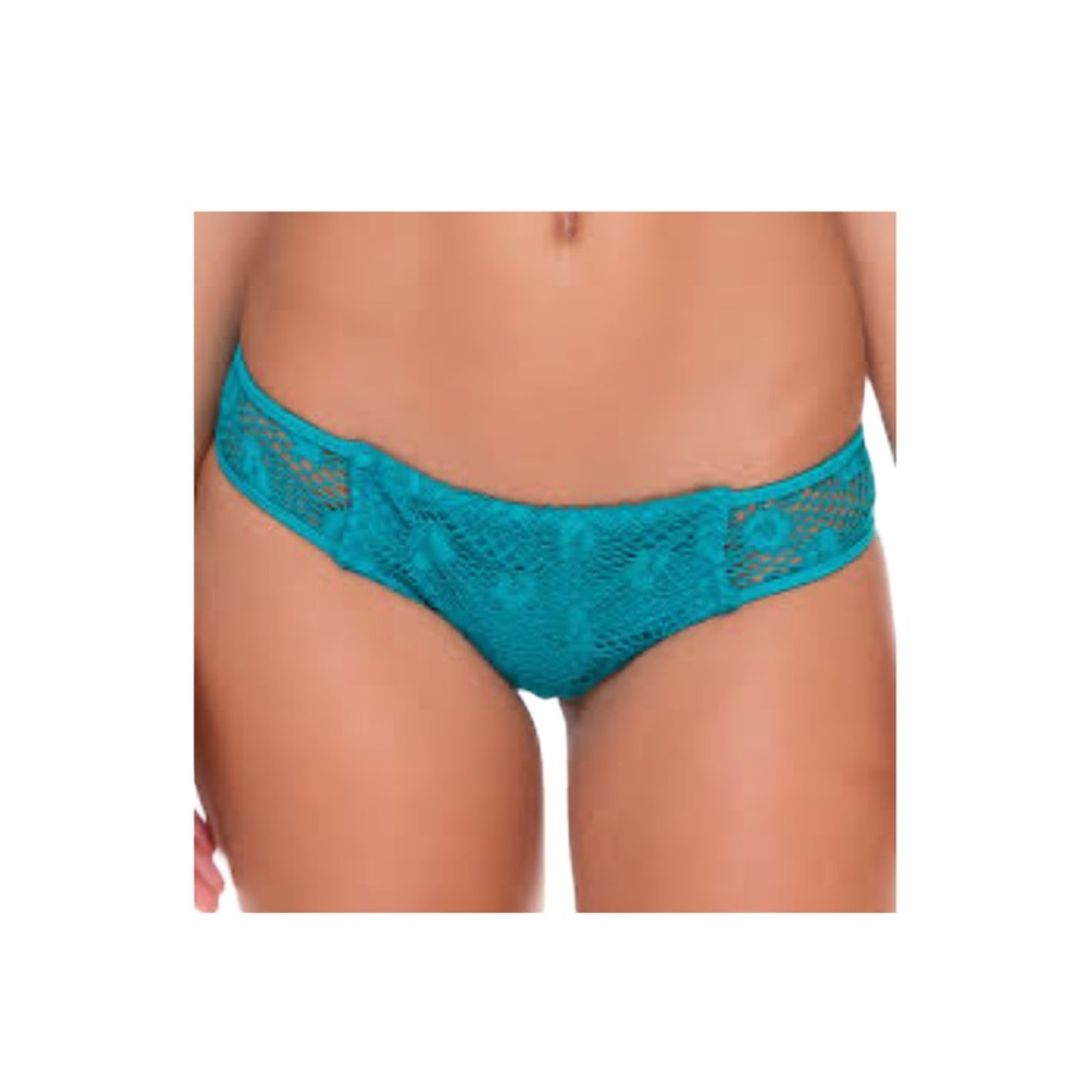 Rare Luli Fama Cosita Buena Crochet Bikini Bottom Large NWT